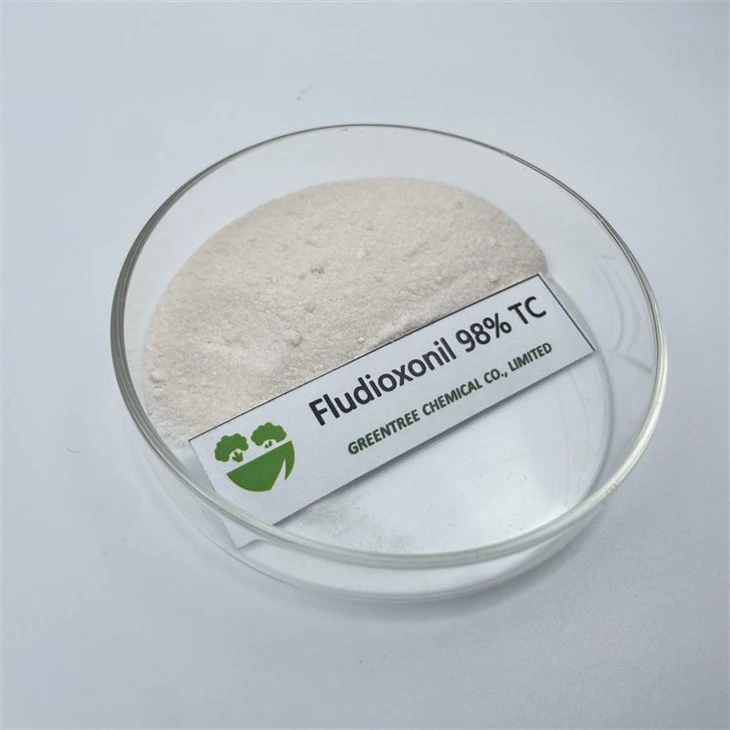 CAS-NR. 131341-86-1 Fludioxonil 98 % Tc Bakterizidprodukte C12H6F2N2O2