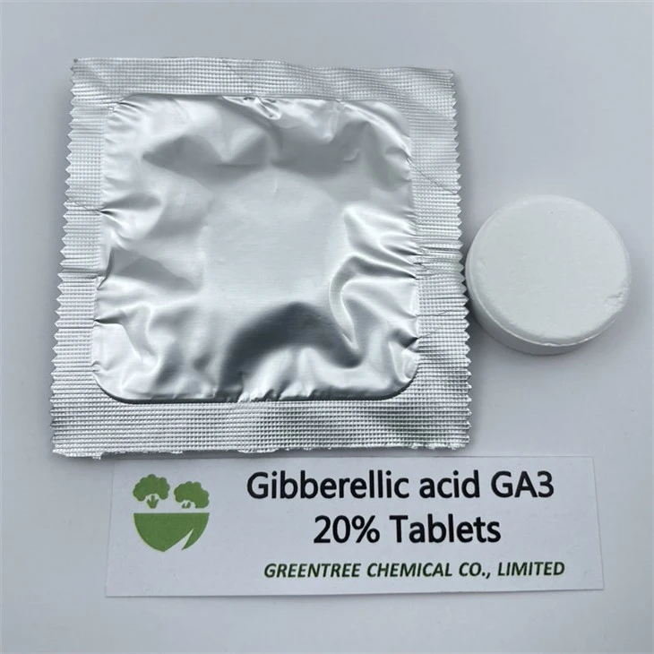 Gibberellinsäure Ga3 20% Tabletten Breitband-Pflanzenfruchtregulator