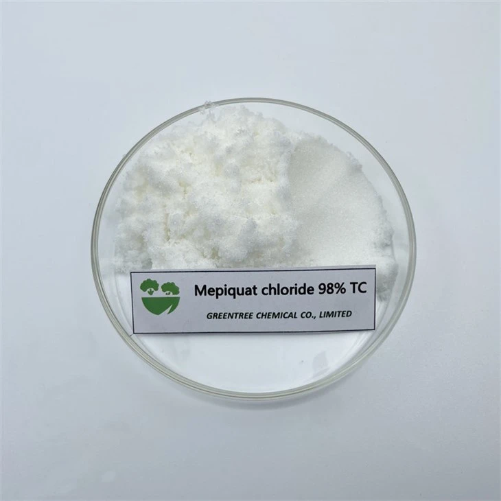 CAS-NR. 24307-26-4 Pflanzenwachstumshemmendes 98-prozentiges Mepiquatchlorid in Baumwollpflanzen